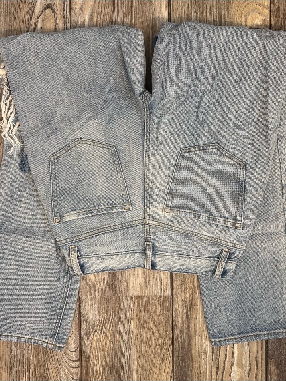 PacSun Light Blue Distressed Boyfriend Jeans - Picture 4 of 4
